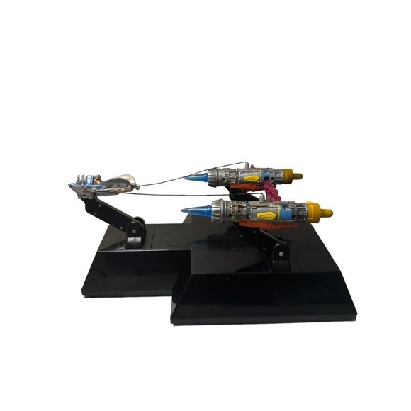 Vintage 1999 Star Wars Anakin Skywalker Pod Racer Alarm Clock Rare Electronic - Picture 5 of 6